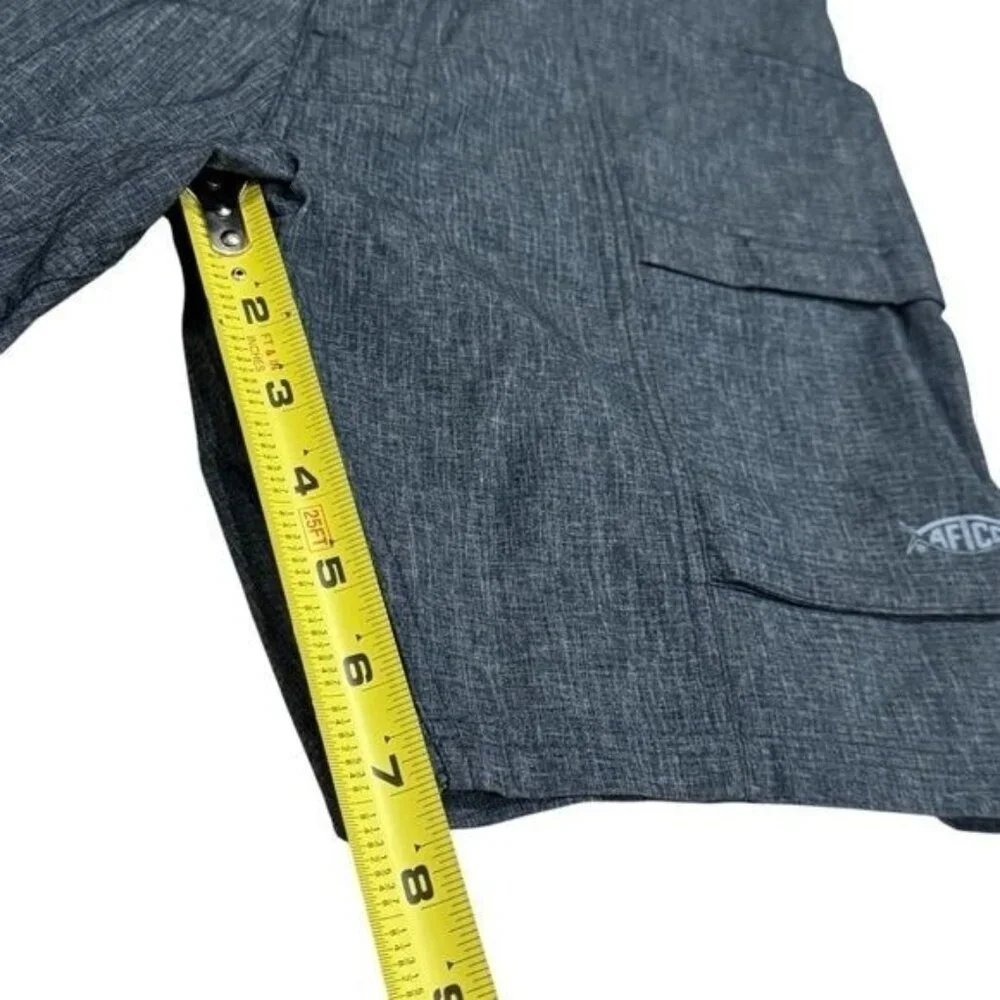 NEW Aftco Utility Outdoor Hiking Fishing Shorts in Color‎ Diffuse Navy 9/28